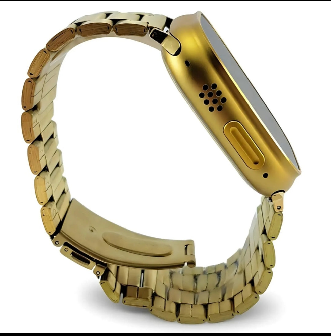 Smart Watch 8 Ultra Gold Edition with Logo (Master Copy)