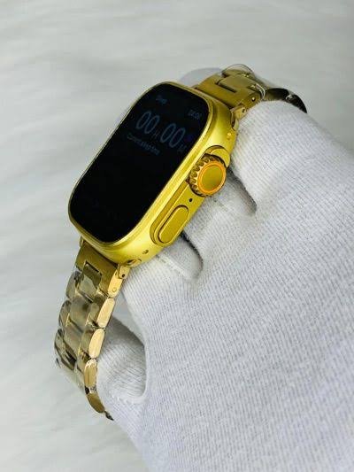 Smart Watch 8 Ultra Gold Edition with Logo (Master Copy)